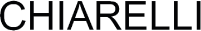 Logo CHIARELLI